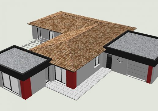 agrandir sa maison avec extension toit plat