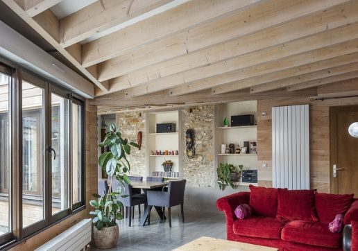 combien coute une extension de maison en bois