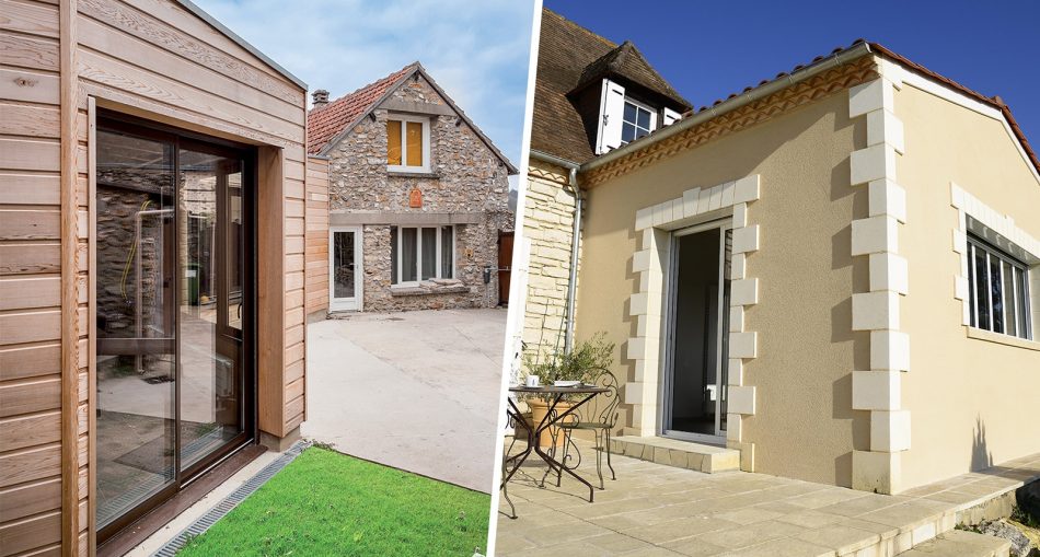 Extension maison bois ou parpaing ?