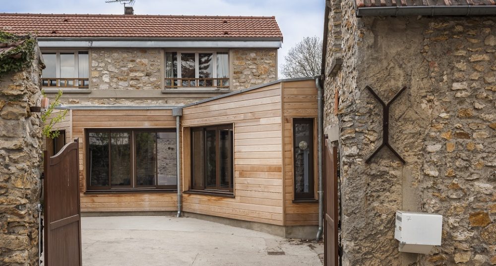 Une extension cube pour une maison ancienne Agrandir ma maison