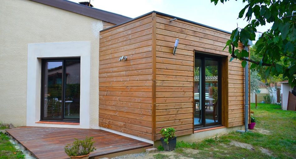 Misez sur une extension de votre maison alliant bois et zinc