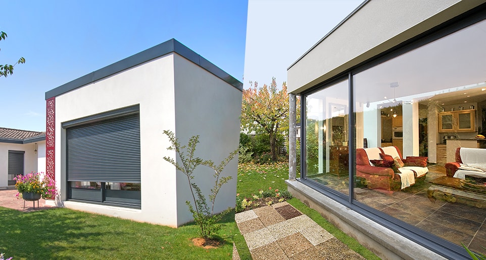 veranda ou extension maison